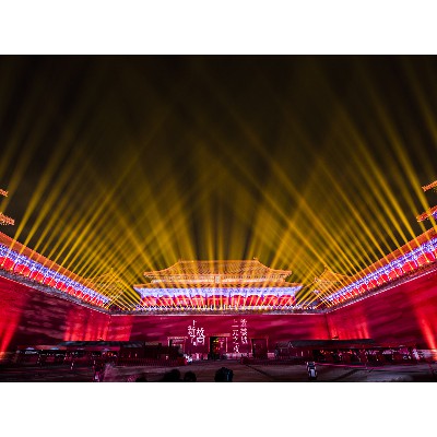 北京故宫紫禁城上元之夜