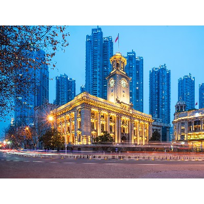 Wuhan landmark building Jianghan Pass