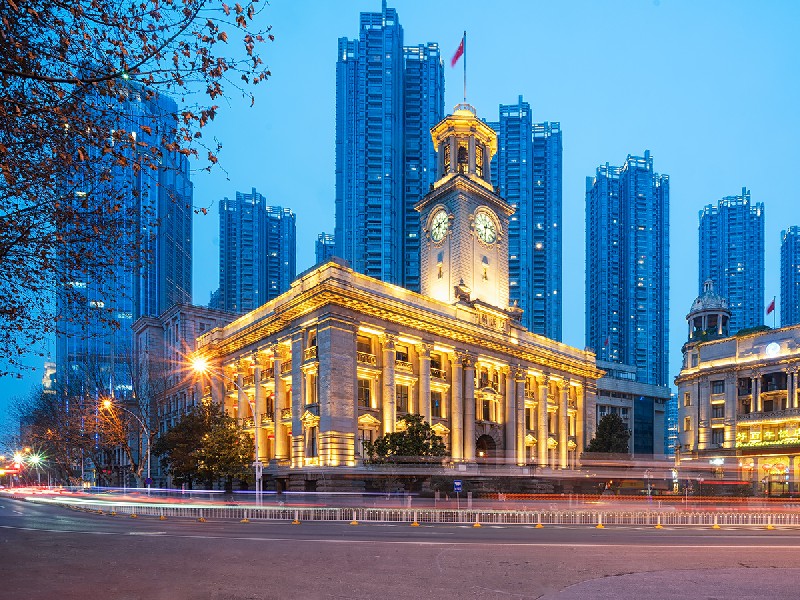 武汉地标建筑江汉关